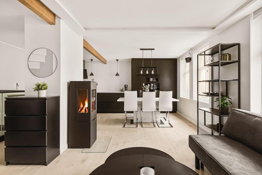Dinbnb Apartments I Luxury Feel 100M From Bryggen Bergen Extérieur photo