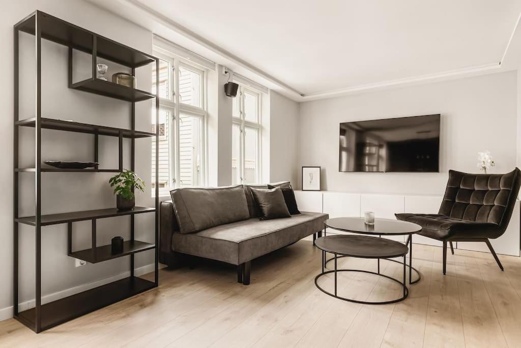 Dinbnb Apartments I Luxury Feel 100M From Bryggen Bergen Extérieur photo
